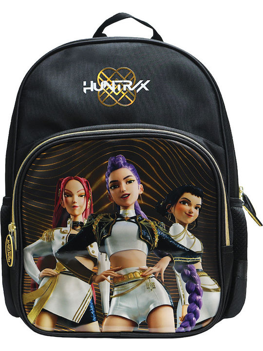 Blue Sky K-Pop Demon Hunters - Premium School Backpack Gold