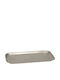 Mondex Servierplatte Rostfreier Stahl Graue 33,7x17,5cm