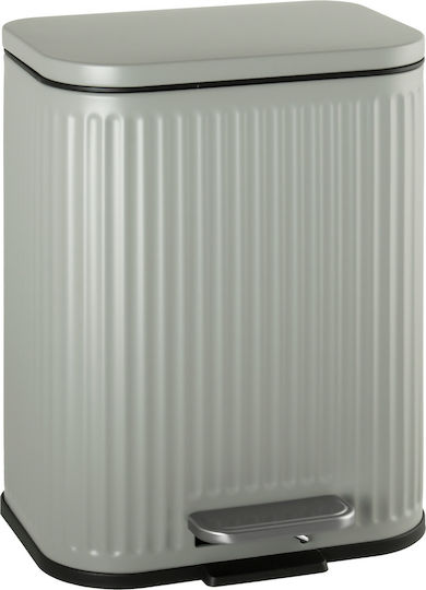 24home.gr Inox Badezimmer Mülleimer 5lt Grün
