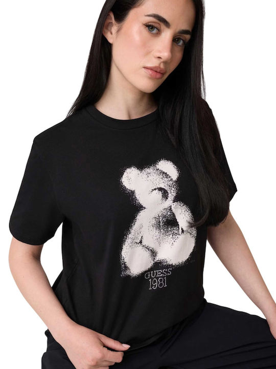 Guess Guess Damen T-Shirt Schwarz