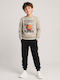 Kids Sweatpants Set With Top Green