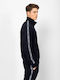 Herren Sweatshirt mit Dunkelblauer Kapuze