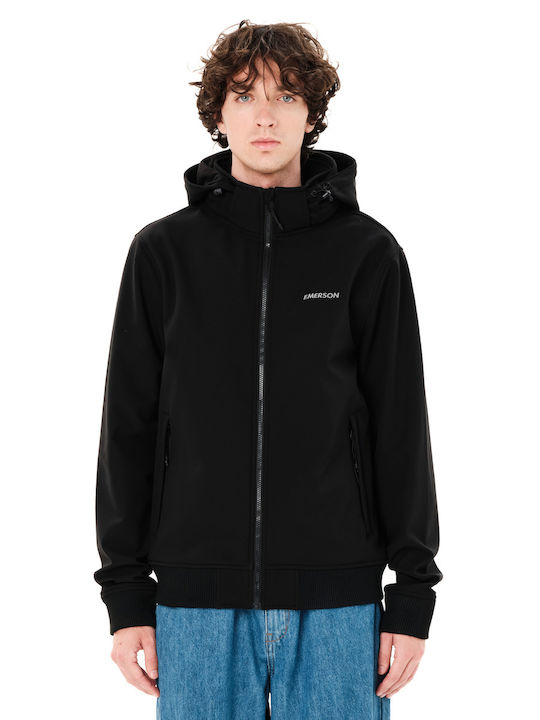 Bonded Bomber Jacket Waterproof Black