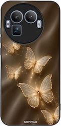 Калъф Sonique Diva Series Realme GT 8 Pro 5G Златни Пеперуди