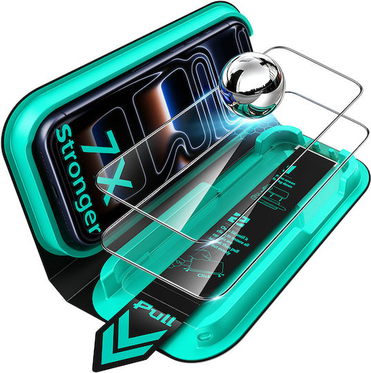 Esr Armorite Προστατευτικό Οθόνης Ultrafit 2 Τεμάχια Iphone 18 Pro Iphone 17 Pro Μαύρο