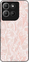 Θήκη Sonique Diva Series Motorola Moto G15 4g Moto G15 Power Moto G17 5g Moto G17 Power 5g Ροζ Δαντέλα
