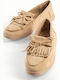 Women's Loafers in Beige Colour
