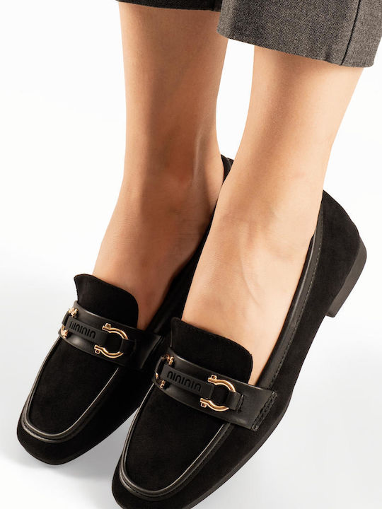 The Shoemart Women's Loafers in Black Colour