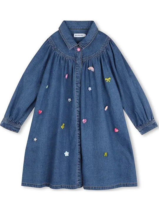 Girls Dress Blue
