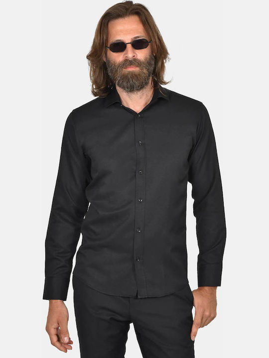 Berto Lucci Short Sleeve Shirt In Regular Fit B...