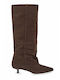 Wildleder Damenstiefel Braun