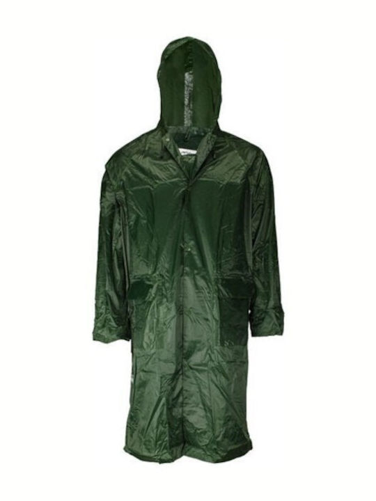 Trenci Impermeabil Cu Glugă Mărimea Xxxl Verde