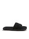 Terry Women's Winter Slippers Sliders Black