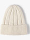 Beanie Unisex Strickmütze in Beige Farbe