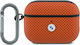 BMW Metal Logo Case in Orange Colour for Apple AirPods Pro 3
