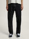 Check-5 Men's Jeans Pants Straight Washed Black