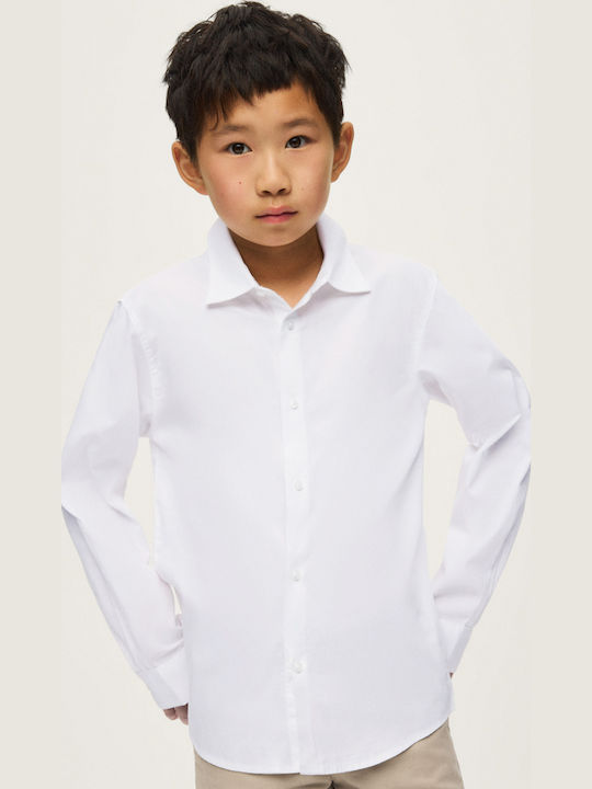 Mayoral Kids Long-sleeved Shirt White