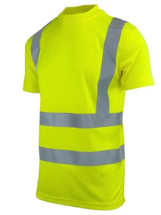 T-shirt Υψηλής Ορατότητας Φωσφοριζέ Ανακλαστικές Λωρίδες 2xl Μεγεθος Xxl T-shirt Υψηλής Ορατότητας Φωσφοριζέ Ανακλαστικές Λωρίδες 2xl Μεγεθος Xxl