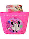 Disney Minnie Kinder-Equipment Fahrradtasche Körbe Rosa 1276