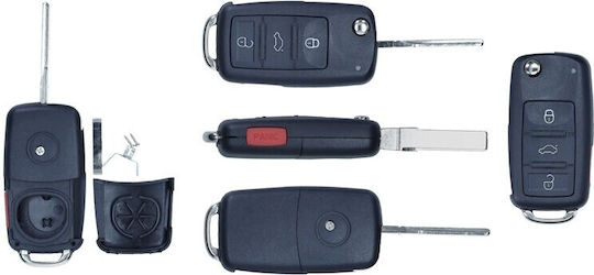 Carcasă Cheie Auto Volkswagen Jetta Passat B5-B6-B7 Polo Scirocco Tiguan 1K0959753G