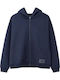 Men's Fleece Jacket Blue Crafted