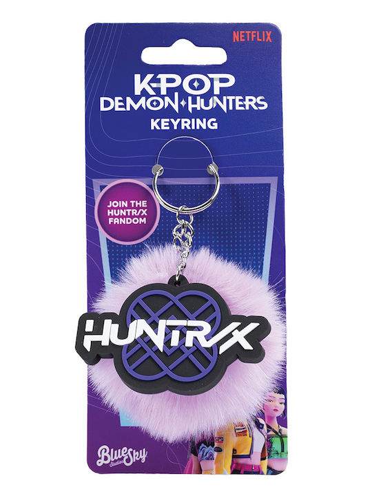 K-pop Dämonenjäger Pom Pom Schlüsselanhänger Huntr X