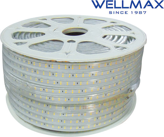 Bandă LED Impermeabilă Alb Rece Lumină Tip SMD2835