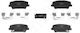 Τακάκια Φρένων Πίσω Hyundai Santa Fe 2.0-2.2 09