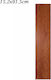 Self-Adhesive PVC Plastic Flooring Laminate Type 15.2x91.5cm Brown Wood 1pc Sds-21929