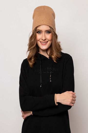 Beanie Unisex Căciulă Tricotată Bej