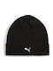 Beanie Unisex Σκούφος Πλεκτός σε Μαύρο χρώμα