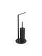 MRShome Set de accesorii pentru baie metalic negru