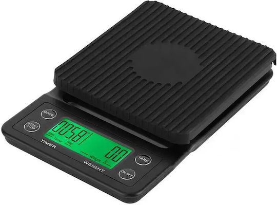 4bars S204 Handelswaage Präzision mit 5kg Maximalgewicht und 0.1gr Messgenauigkeit