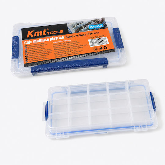 Werkzeugkoffer-Organisatoren 15 Schlitze Transparente 17.4x10cm