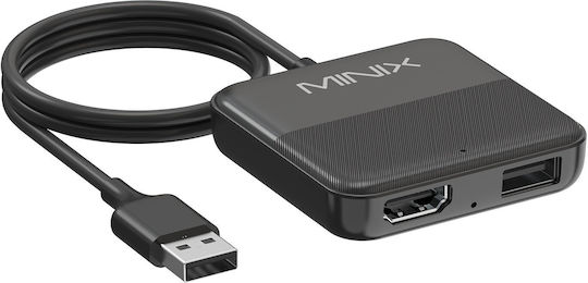 Minix Car Wired To Wireless Carplay Android Auto/hdmi-in Usb Media Hub Ca361 Plus