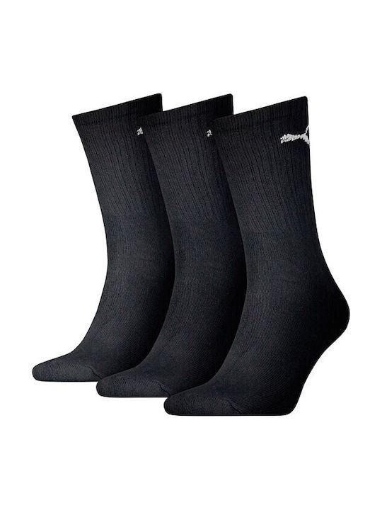 PUMA Șosete sport negre 3 perechi