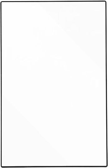 Avizar Externe Displayschutzfolie Galaxy Z Fold8 Gehärtetes Glas Vollleim Schwarz Transparent