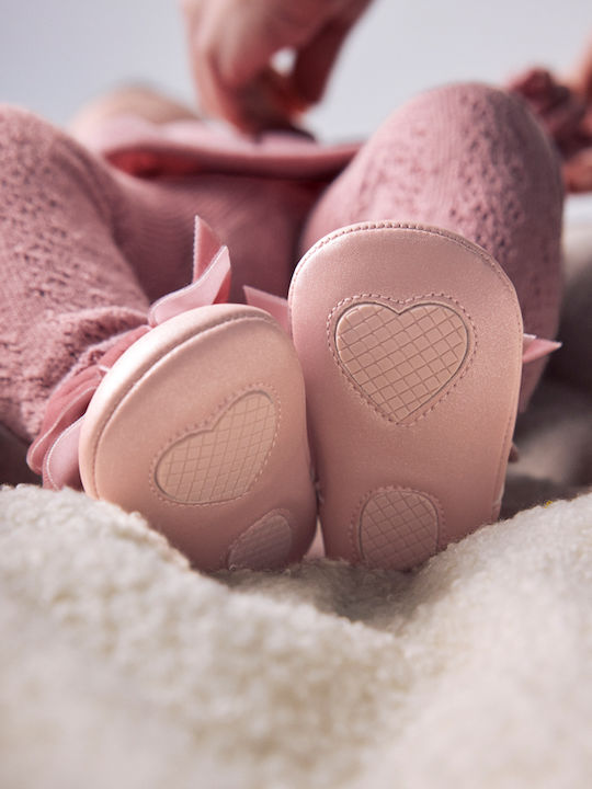 Mayoral Baby Soft-Sole Boots Pink