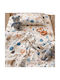 MayHome MayHome Kinderbettdecken Set Einzel mit Kissenbezug Baumwolle 160x240cm