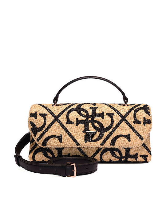 Kirsten Rattan Damenhandtasche Handtasche Schwarze
