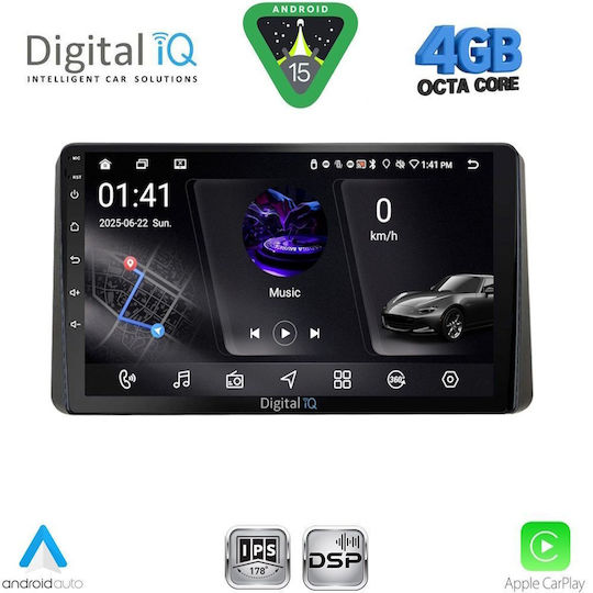 Digital Iq Rsg 6209_cpa 10 Zoll Multimedia-Tablet Honda WR-V Modell 2022+