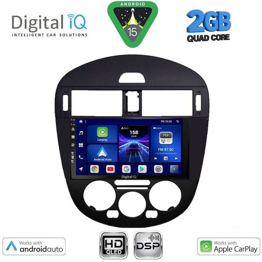 Digital IQ Bxc 3470ac_cpaa 9 инчов мултимедиен таблет Nissan Pulsar модел 2014-2020 A/C