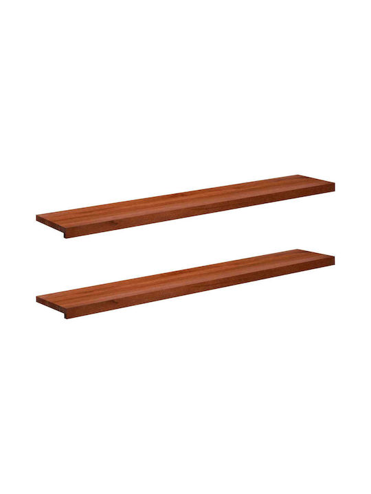 vidaXL Wooden Window Sill W160xH25cm