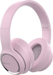 Devia Wireless Bluetooth Over Ear Headphones Pink