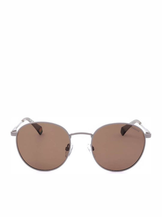 Polaroid Unisex Ochelari de Soare cu Ramă Bej ș...
