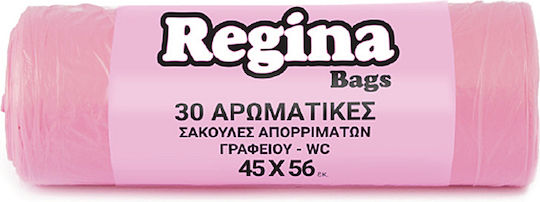 Sacuri De Gunoi Capacitate 25lt 56x46cm 30 Buc Roz