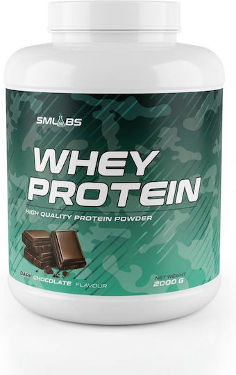 Smlabs 100% Isolate Πρωτεΐνη Ορού Γάλακτος με Γεύση Dark Chocolate 2kg