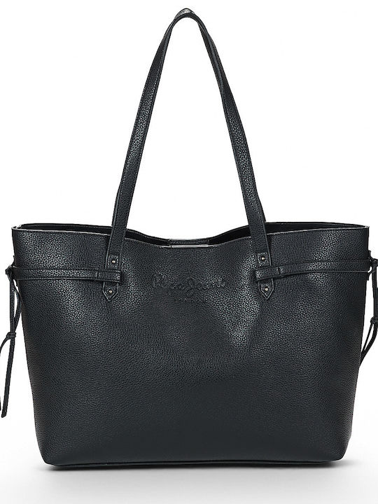 Pepe Jeans Shopping Damen Shopper Tasche Schwarze