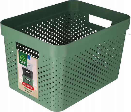 Curver Aufbewahrungskorb Kunststoff Grüner 17lt