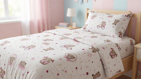 MayHome Παιδική Μαξιλαροθήκη 50x70εκ. Polycotton